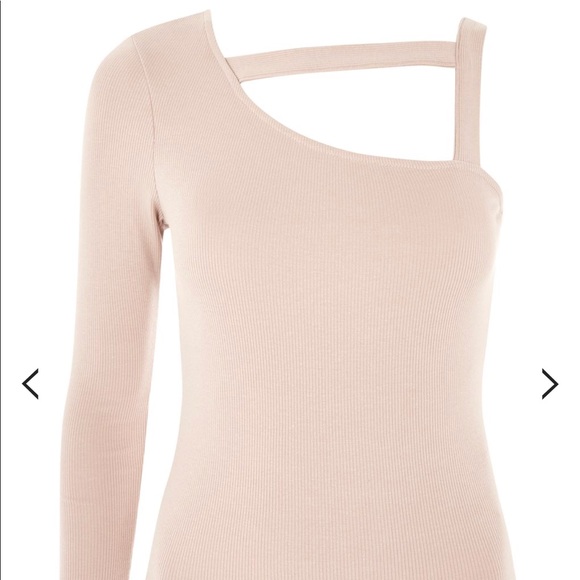 Top Shop one sleeve bodysuit - Picture 2 of 5